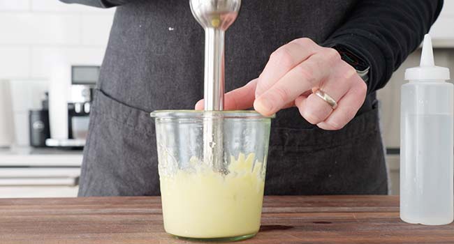 making an aioli