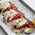 baked lobster tails with butter and herbs