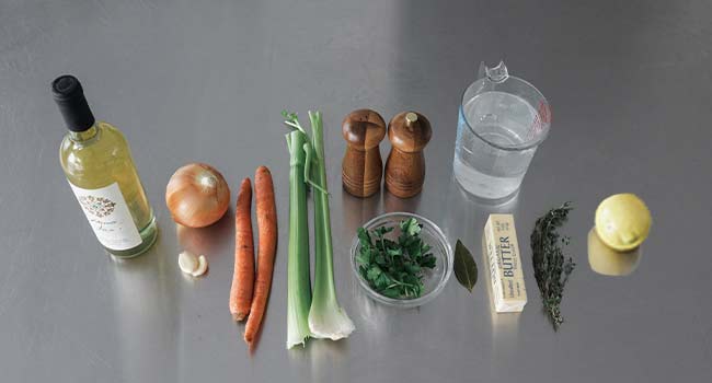 court bouillon ingredients