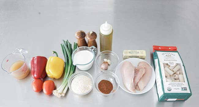 cajun chicken pasta ingredients