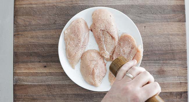 seasoning chicken